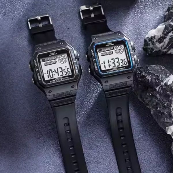Дигитален спортен мъжки часовник TPW, водоустойчив до 50м. 2