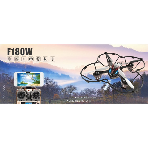 Мини дрон Holy Stone F180W с FPV HD камера и 3D акробатика