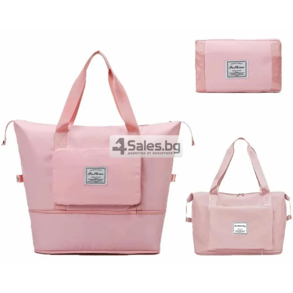 Водоустойчива, сгъваема спортна чанта подходяща за път BAG111 10 — 4sales Водоустойчива, сгъваема спортна чанта подходяща за път BAG111 10