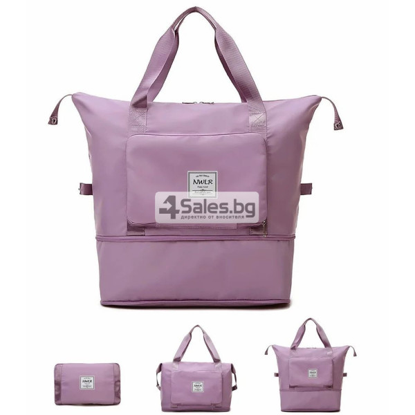 Водоустойчива, сгъваема спортна чанта подходяща за път BAG111 2 — 4sales Водоустойчива, сгъваема спортна чанта подходяща за път BAG111 2