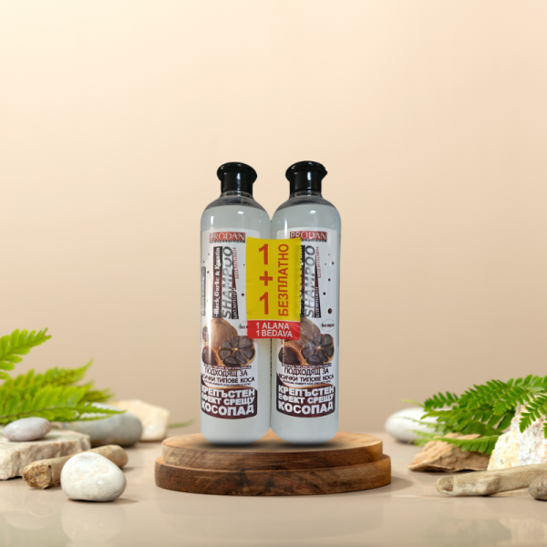 Шампоан с черен чесън и кератин PRODAN Hair Care – 1+1 Безплатно 4