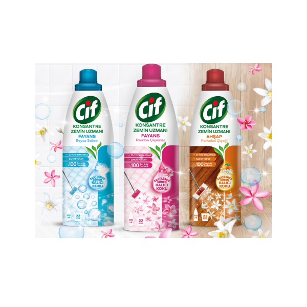 Концентриран препарат за подови настилки Cif 7 — 4sales Концентриран препарат за подови настилки Cif 7