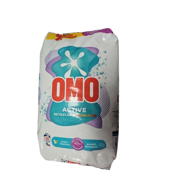 Прах за пране,бяло и цветно OMO Active 9 кг. 4 — 4sales Прах за пране,бяло и цветно OMO Active 9 кг. 4