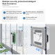 Робот за почистване на прозорци Voltz OV51005А, 72W, всумак. мощност-2500Ра, Wi-Fi, 2 дюзи, контейнер 40мл 4