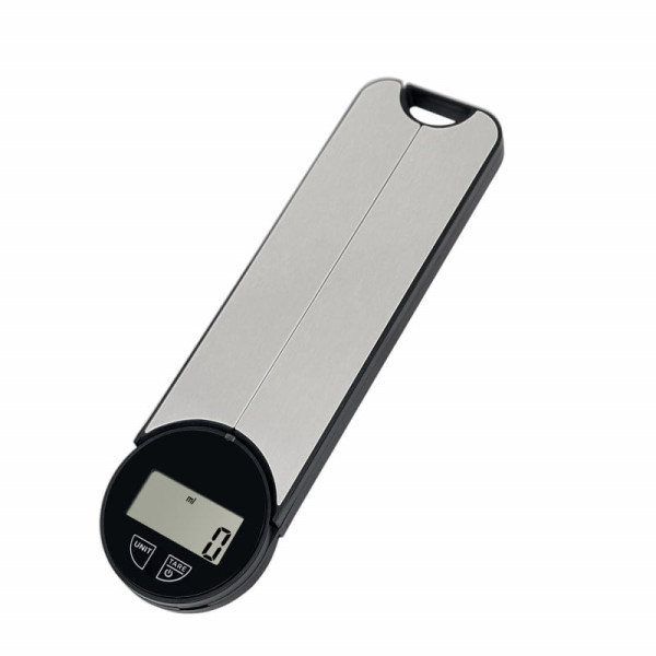 Кухненска везна сгъваема Rosberg R51651O, 5кг., батерия CR2032 LCD екран, S/s 1