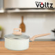 Касерола с капак Voltz Nice OV54421E18, 2.1л., Кован алуминий, Мраморно покр., Индукция 2