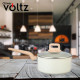 Касерола с капак Voltz Nice OV54421E18, 2.1л., Кован алуминий, Мраморно покр., Индукция 3