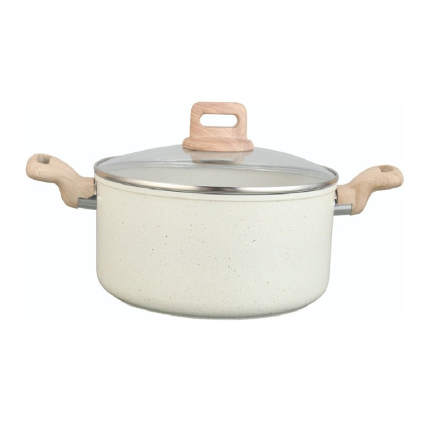 Тенджера Voltz Nice OV54418E20, OV54418E24, Кован алуминий, Мраморно покр., Индукция