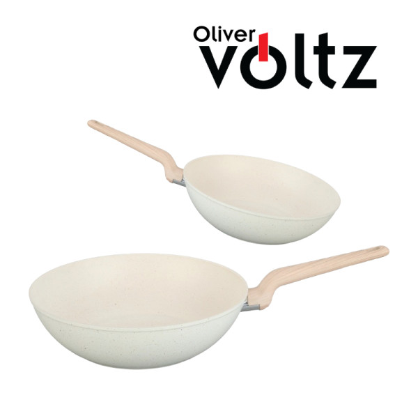 Тиган Уок Voltz Nice OV54420E30, Кован алуминий, Мраморно покр., Индукция 2
