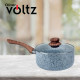 Касерола с капак Voltz OV51321J18 Siena, 2л., Мраморно каменно керамично покритие 2