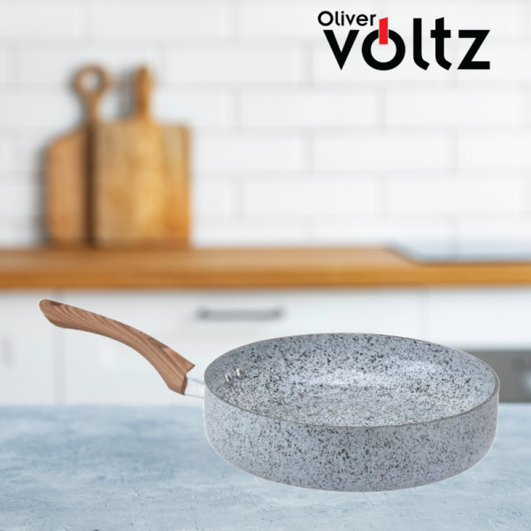 Тиган Voltz OV51319J22D, OV51319J24D, OV51319J26D Siena, Дълбок, Мраморно каменно керамично покритие 2