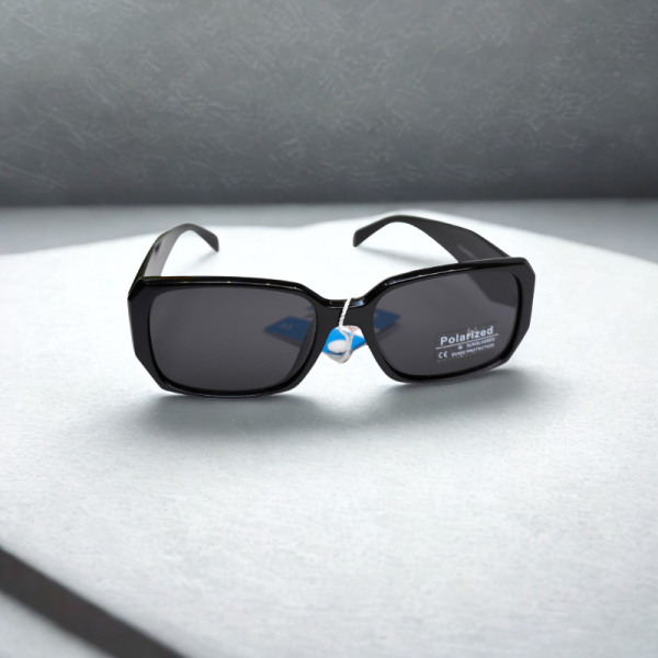 Слънчеви очила POLARIZED – трапецовиден стил с масивна рамка и висока защита