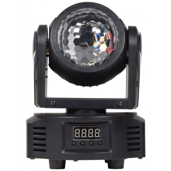 Мини LED 2в1 прожектор с движеща се глава 3