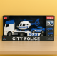Автовоз с полицейски коли и хеликоптер, "City Police Transporter" 2