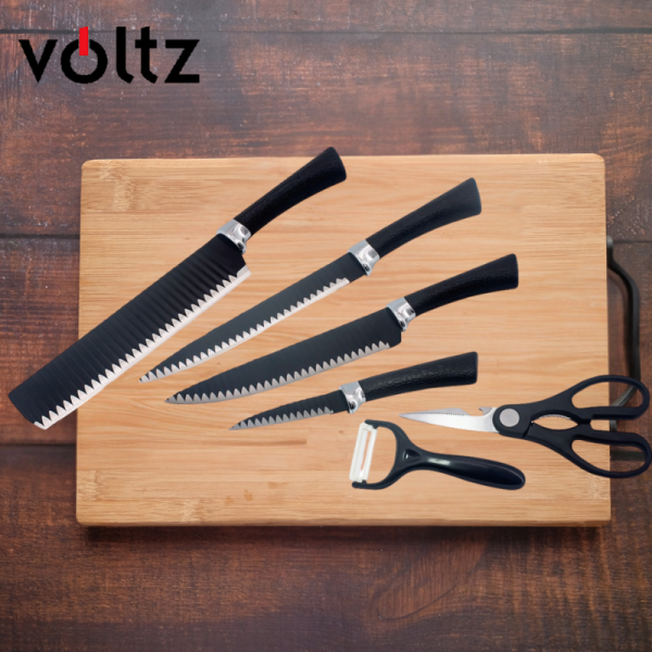 Комплект ножове и белачка Voltz V51633E6G