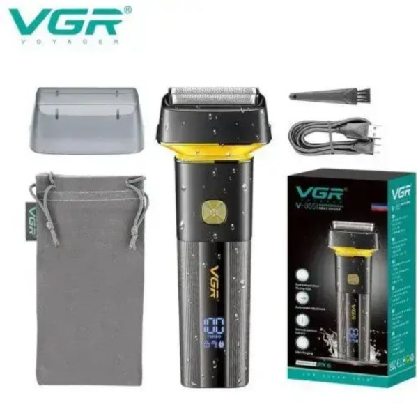 Безжична електрическа самобръсначка VGR V-355 с LED д-исплей, IPX6 водоустойчивост и бързо зареждане 2