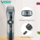 Професионална акумулаторна машинка за подстригване VGR V-256 с LCD дисплей, регулируема скорост и дълъг живот на батерията 2