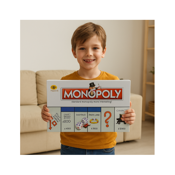 Класическа икономическа настолна игра за цялото семейство Monopoly 2