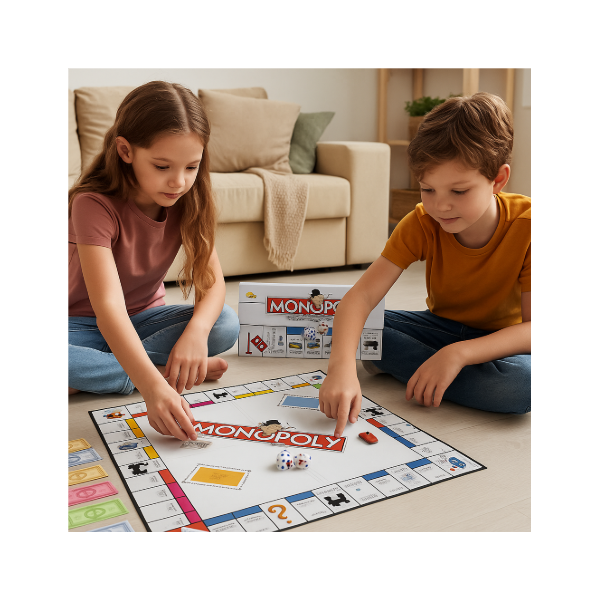 Класическа икономическа настолна игра за цялото семейство Monopoly 5