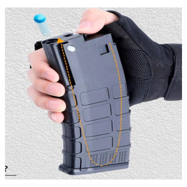 Играчка пушка Gelsoft M416 автомат с аксесоари + гел муниции – безопасно забавление и реалистично преживяване 2