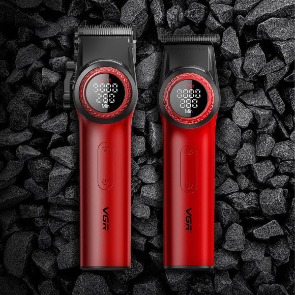 Професионален комплект за бръснене VGR V-001PRO и V-977 – максимална прецизност и мощност в едно