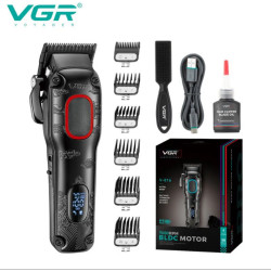 Професионална машинка за подстригване VGR V-016 – Метален корпус, BLDC мотор, дълга работа без прекъсване