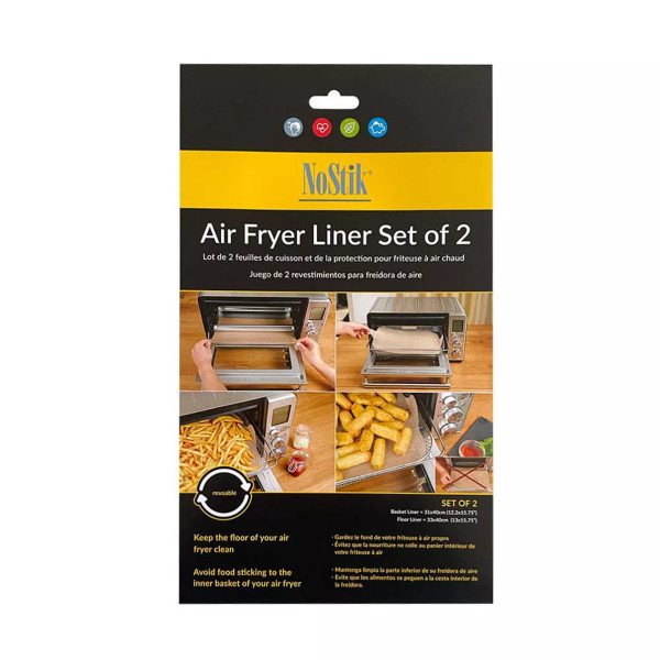 Подложка правоъгълна за Air Fryer 2 бр., NoStik 1EEE531, до 260° 2