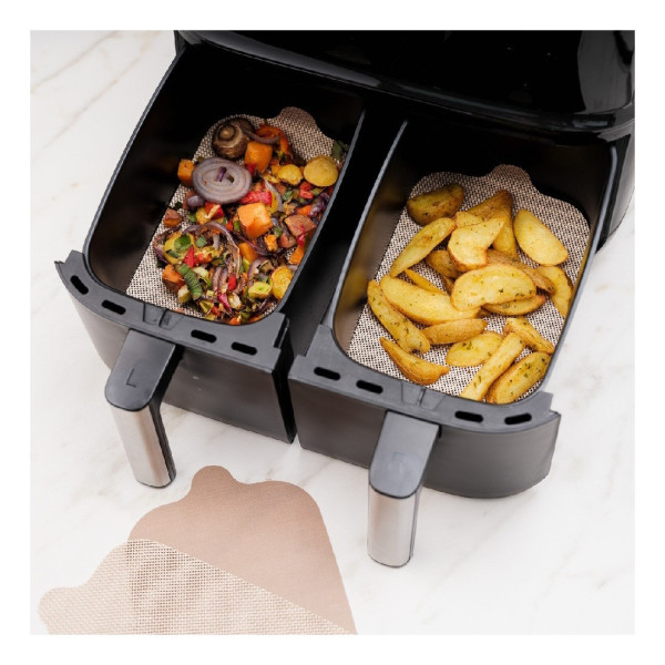 Правоъгълнa подложка за Air Fryer 4 бр. NoStik 1FFF139, до 260° 2