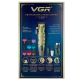 Професионална машинка за подстригване VGR V-036 с мощен мотор, титаниеви ножове и батерия 2600mAh 5