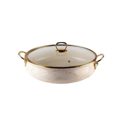 Плитка тенджера Goldmann GM 8040-24B/ GM 8040-26B, емайл, индукция