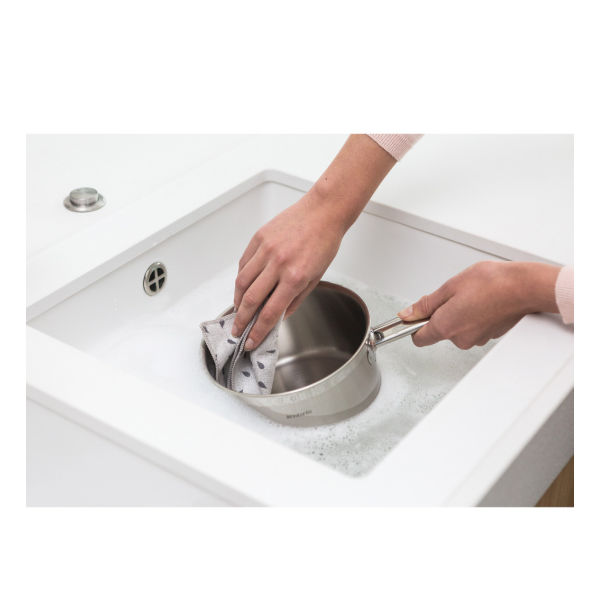 Комплект 2 броя микрофибърни кърпи Brabantia SinkSide Light Grey