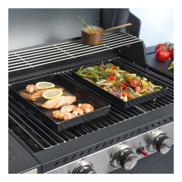Тава за барбекю в кутия BBQ NoStik 1CCC097/1CCC098, до 260°