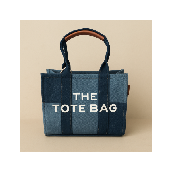 Дамска чанта тип „Tote Bag“ , деним 2