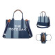 Дамска чанта тип „Tote Bag“ , деним 6