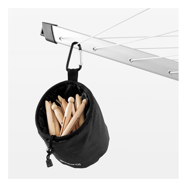 Торба и чанта за съхранение на щипки Brabantia Premium Black/ Compact Black 4 — 4sales Торба и чанта за съхранение на щипки Brabantia Premium Black/ Compact Black 4