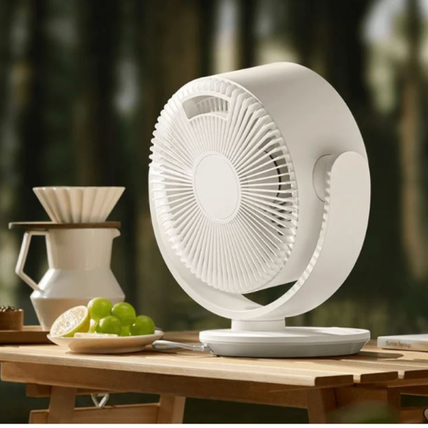 Настолен вентилатор Diplomat DFX-636, 8", 50W, 3D циркулация, 3 скорости, механично управление 2