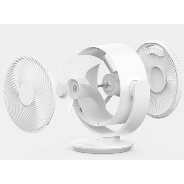 Настолен вентилатор Diplomat DFX-636, 8", 50W, 3D циркулация, 3 скорости, механично управление