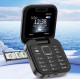 Сгъваем мобилен телефон i16 Pro – 2 SIM, камера, фенерче, FM радио 9