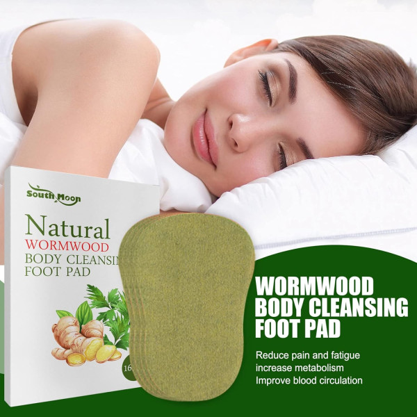 Детокс лепенки за крака с пелин и джинджифил Natural Wormwood Body Cleansing Foot Pads