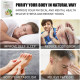 Детокс лепенки за крака с пелин и джинджифил Natural Wormwood Body Cleansing Foot Pads 2