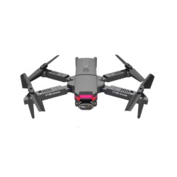 Дрон F190 с 4K камера, LED светлини и WiFi – Черен модел с висока маневреност и интелигентни функции