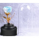 Вълшебна неувяхваща роза в стъкленица с LED светлина YSH J 4