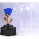 Вълшебна неувяхваща роза в стъкленица с LED светлина