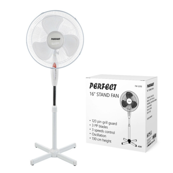 Вентилатор на стойка 16'',  Perfect FM – 40W FM-3211,FM-3237,FM-3212,FM-3235 7