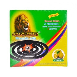 Спирали против комари са аромат на лимон 10 бр. CRAZYTIGER
