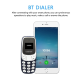 Мини GSM мобилен телефон L8STAR BM10, двусимов, Bluetooth, 2G, 0.66-инчов екран Dual SIM 8