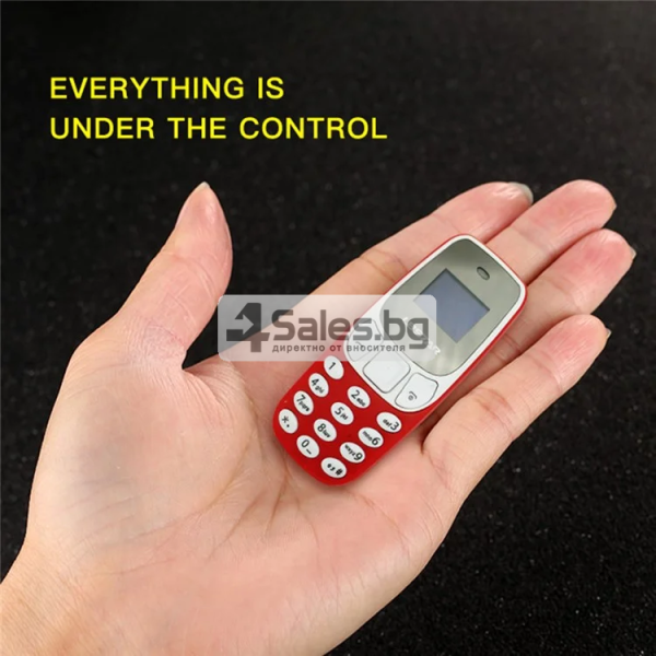 Мини GSM мобилен телефон L8STAR BM10, двусимов, Bluetooth, 2G, 0.66-инчов екран Dual SIM 14
