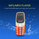 Мини GSM мобилен телефон L8STAR BM10, двусимов, Bluetooth, 2G, 0.66-инчов екран Dual SIM 16