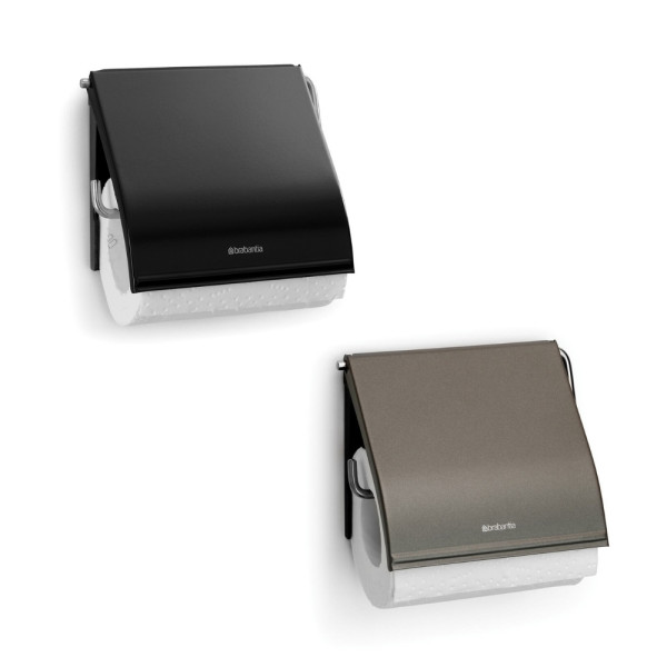 Държач за тоалетна хартия Brabantia ReNew Matt Black или Platinum