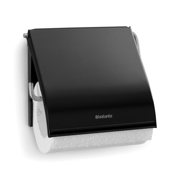 Държач за тоалетна хартия Brabantia ReNew Matt Black или Platinum 5 — 4sales Държач за тоалетна хартия Brabantia ReNew Matt Black или Platinum 5
